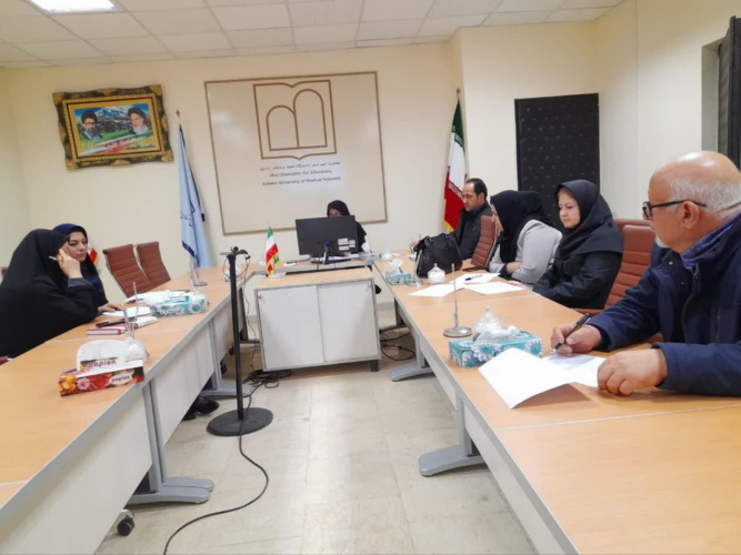 جلسه کمیته ماده ۶ آموزش مداوم دانشگاه