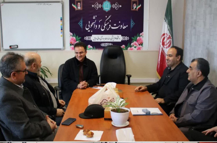 جلسه هم‌اندیشی اعضای سازمان بسیج جامعه پزشکی استان با معاون فرهنگی و دانشجویی دانشگاه