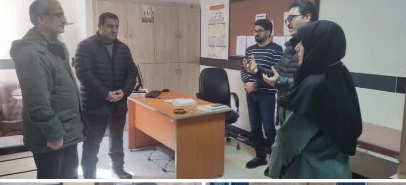 بازدید معاون بهداشت دانشگاه از مراکز خدمات جامع سلامت شهید بهشتی و قنادی امامی اردبیل