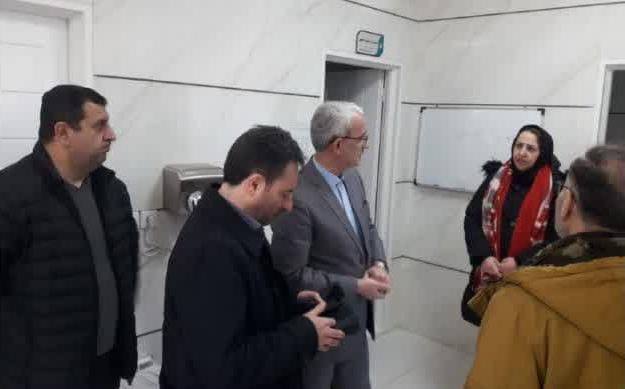 بازدید معاون بهداشت دانشگاه از آزمایشگاه جامع سلامت و مرکز مشاوره ازدواج اردبیل