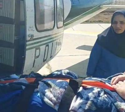 گزارش ماموریت پایگاه اورژانس هوایی اردبیل در روز جمعه ۱۰ اسفند ماه ۱۴۰۳