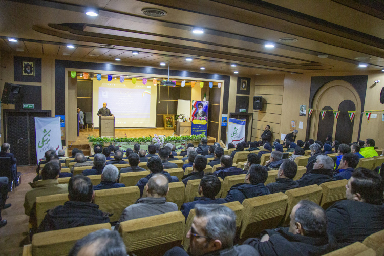 آیین تکریم و معارفه جمعی از مسئولین دانشگاه علوم پزشکی اردبیل