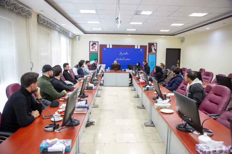 جلسه اعضای شورای صنفی دانشجویان با رئیس دانشگاه علوم پزشکی اردبیل