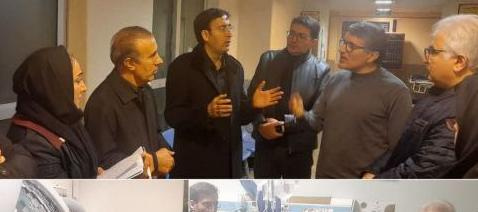 بازدید معاون درمان دانشگاه از بیمارستان امام رضا (ع) اردبیل