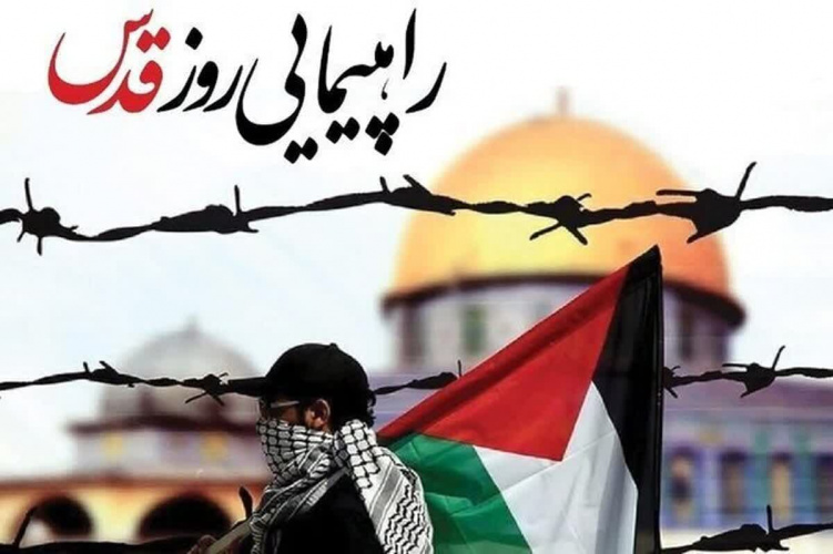 دعوت معاون فرهنگی و دانشجویی دانشگاه علوم پزشکی اردبیل از دانشگاهیان برای شرکت در راهپیمایی روز قدس