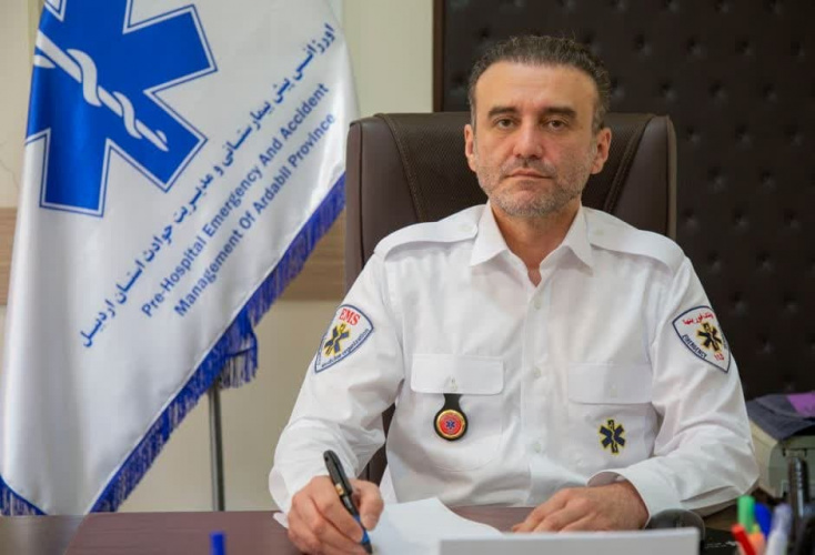 کاهش ۳۵ درصدی فوتی های تصادفی استان در طرح سلامت نوروزی ۱۴۰۴