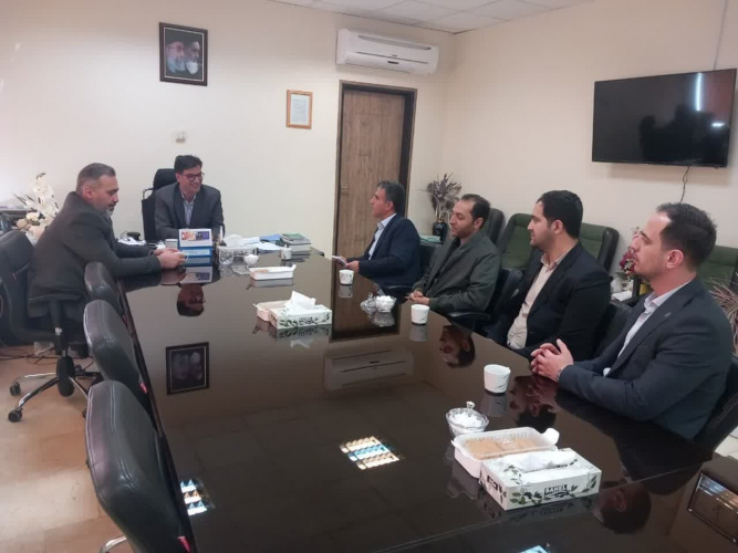 دیدار هیات حسابرسی دیوان محاسبات استان اردبیل با معاونت توسعه مدیریت و منابع دانشگاه