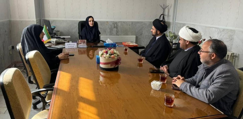 دیدار مسئول نهاد نمایندگی مقام معظم رهبری در دانشگاه با معاون غذاودارو