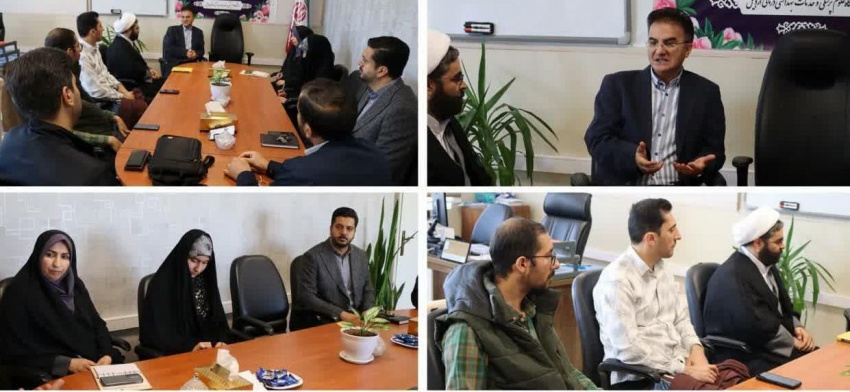 جلسه هم‌اندیشی معاون فرهنگی و دانشجویی دانشگاه با سازمان بسیج دانشجویی اردبیل