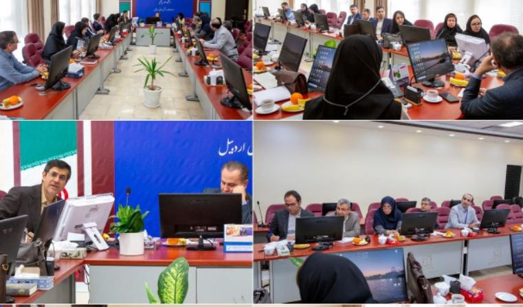 جلسه اختتامیه اعتباربخشی آموزشی بیمارستان های امام خمینی (ره)، فاطمی و بوعلی اردبیل