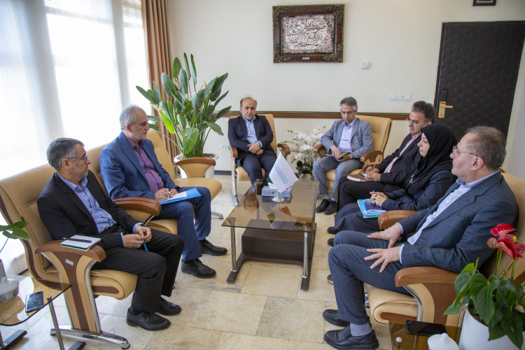 دیدار نماینده اردبیل، نیر، نمین و سرعین در مجلس با رئیس دانشگاه علوم پزشکی اردبیل