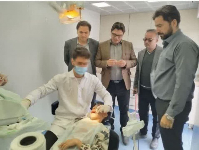 اجرای برنامه MIH (ترمیم نقایص مینایی دندان) در مرکز جامع سلامت جعفرآباد