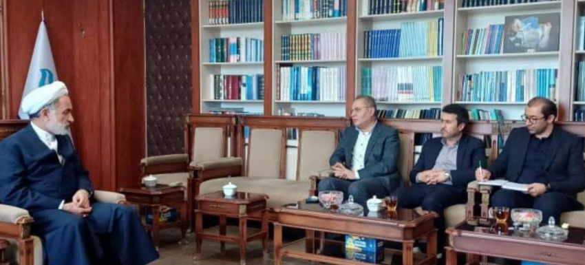  دیدار رئیس دانشگاه علوم پزشکی اردبیل با رئیس کل دادگستری استان