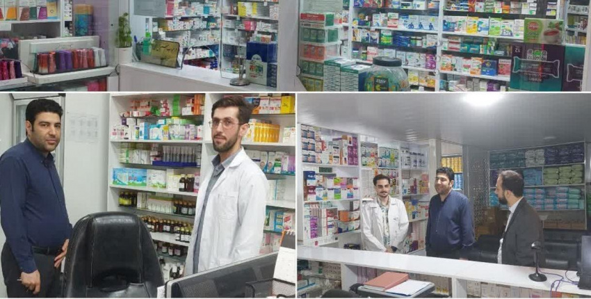 بازدید شبانه مدیر امور دارو و مسئول حراست معاونت غذا ودارو دانشگاه از داروخانه های شبانه روزی سطح شهرستان اردبیل
