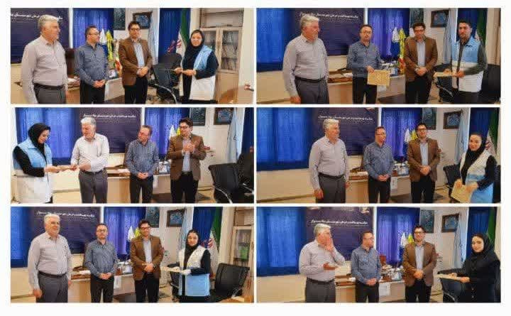 ✅️ تجلیل از مسئول و کارشناسان بهداشت محیط مرکز بهداشت شهرستان بیله سوار در راستای اجرای برنامه طرح بسیج سلامت نوروزی و برنامه‌های اجرایی سال ۱۴۰۳