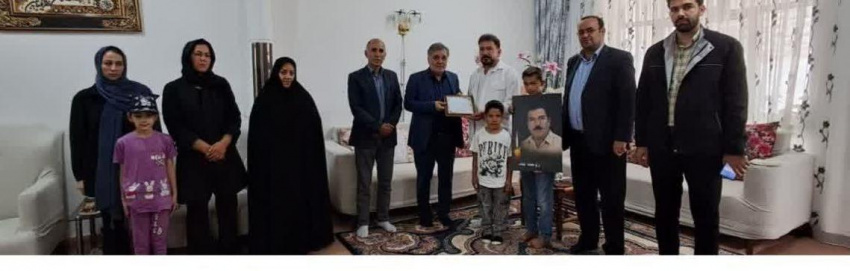 تجلیل از خانواده اهداکننده عضو مشگین شهری