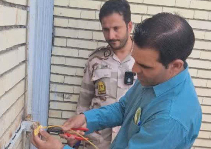 پلمب یک کارخانه تولید موادغذایی در پارسآباد