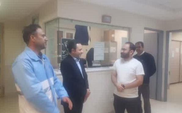 بررسی وضعیت خدمت رسانی در مرکز خدمات جامع سلامت و بازدید از آبگرم‌ها، رستوران‌ها در شهرستان سرعین