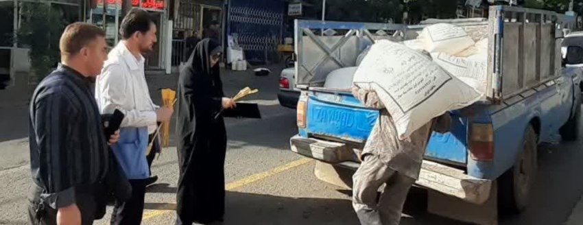 توقیف ۳۰ کیسه آرد آلوده از یک نانوایی توسط کارشناسان شبکه بهداشت و درمان شهرستان گرمی