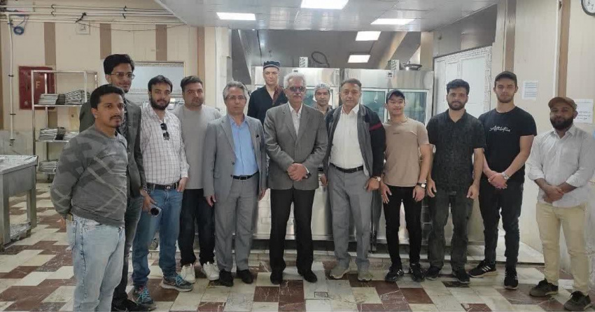 تجلیل از دانشجویان بین‌الملل به‌مناسبت عید سعید قربان با مشارکت معاونت فرهنگی و دانشجویی و امور بین‌الملل دانشگاه با ارائه ناهار ویژه در سلف سرویس دانشگاه