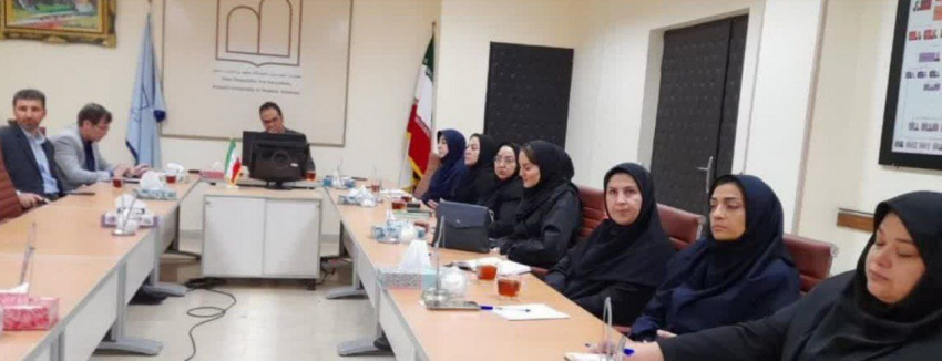جلسه شورای مرکز مطالعات و توسعه آموزش پزشکی دانشگاه و بررسی برنامه عملیاتی این مرکز در سالن جلسات معاونت آموزشی دانشگاه