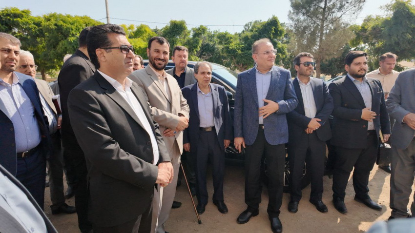 بازدید معاون توسعه مدیریت و منابع وزیر بهداشت از شبکه بهداشت و درمان شهرستان انگوت