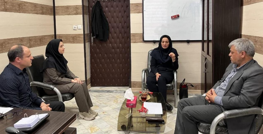 بازدید سرپرست معاونت تحقیقات و فناوری دانشگاه از مرکز تحقیقات عوامل اجتماعی موثر بر سلامت