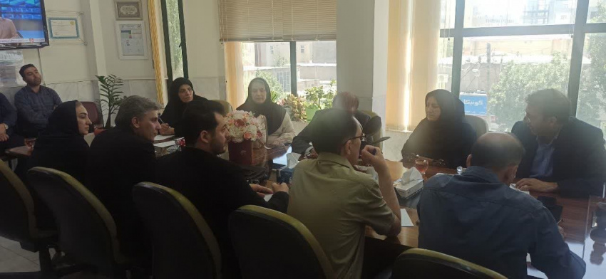 بازدید معاون درمان دانشگاه از بیمارستان علوی اردبیل