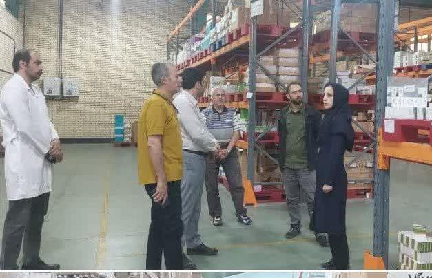 بازدید معاون غذا و دارو دانشگاه از شرکت های پخش دارو