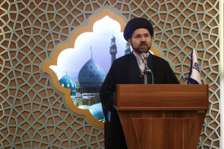 حجت‌الاسلام والمسلمین سیدروح‌الله لطیفی&quot;مسئول دفترنهادنمایندگی مقام معظم رهبری دردانشگاه علوم پزشکی اردبیل: حمله به ایران نشانه رذالت ذاتی رژیم نامشروع صهیونی است