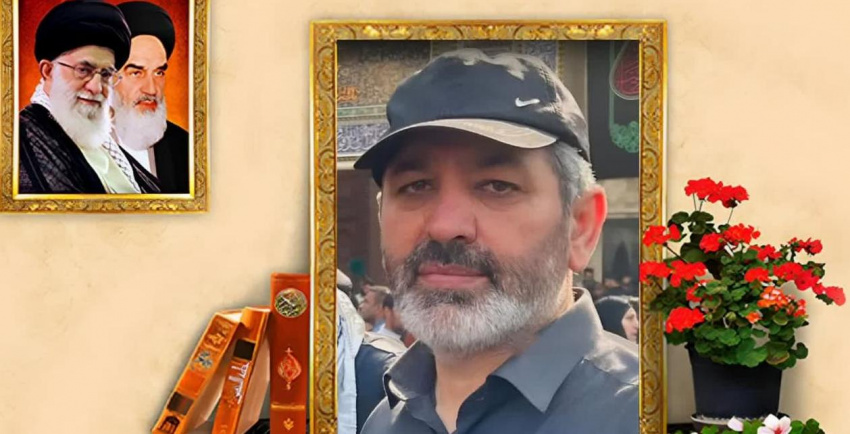 شهادت افتخار آمیز سردار رشید اسلام بهنام شهریاری فرزند خلف اردبیل از مسئولین ارشد سپاه قدس