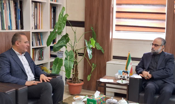 در دیدار رئیس دانشگاه علوم پزشکی اردبیل با دادستان مرکز استان، آقای آفاقی بر توسعه پدافند درمانی استان تاکید کرد