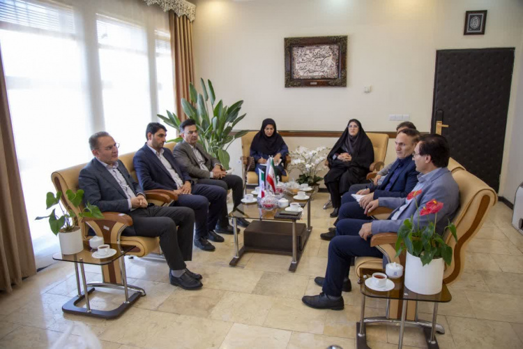 دیدار رئیس جهاد دانشگاهی استان با رئیس دانشگاه علوم پزشکی اردبیل