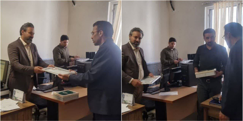 تجلیل از کارکنان IT بیمارستان علوی اردبیل به مناسبت گرامیداشت روز فناوری اطلاعات