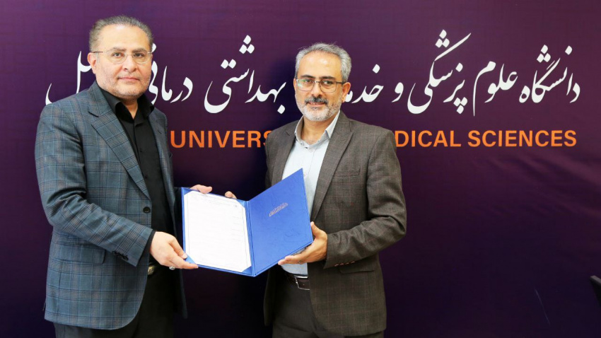 امضای تفاهم‌نامه همکاری بین دانشگاه علوم پزشکی اردبیل و کمیته امداد استان