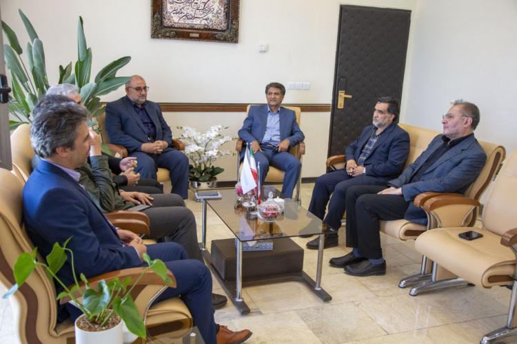 دیدار مدیر کل بنیاد شهید و امور ایثارگران استان با رئیس دانشگاه علوم پزشکی اردبیل