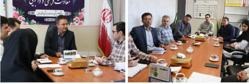 برگزاری جلسه فرآیند توزیع غذا برای دانشجویان در بیمارستان‌ها