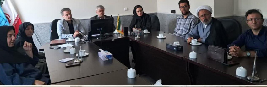 برگزاری جلسه کارگروه اخلاق دانشگاه به ریاست دکتر محسن ارزنلو، معاون تحقیقات و فناوری و با حضور اعضای کارگروه