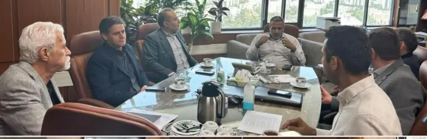 دیدار رئیس دانشگاه علوم پزشکی اردبیل با مدیر کل دفتر منابع فیزیکی و طرح های عمرانی وزارت بهداشت