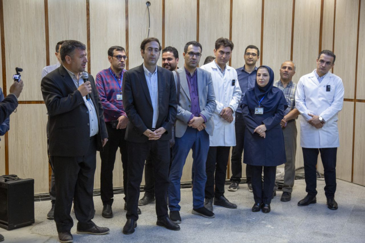 ایستگاه چهارم: بازدید از پروژه پروژه رادیوتراپی دوم، سی تی اسپکت و سی تی سیمولاتور بیمارستان امام خمینی (ره) اردبیل