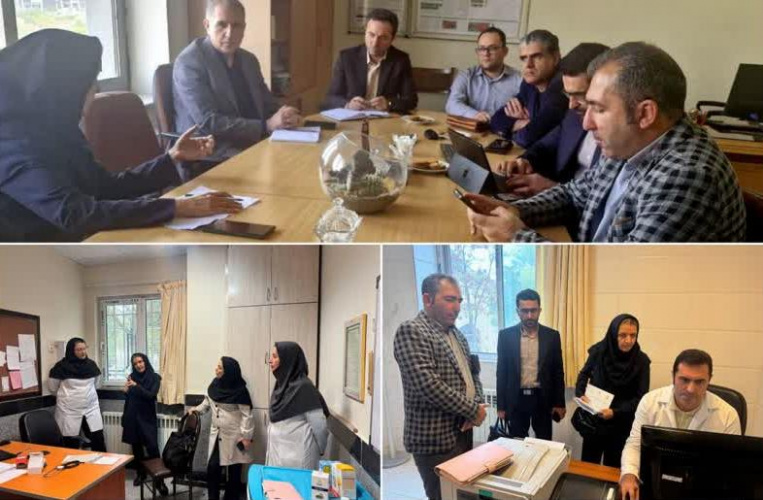 بازدید مدیر گروه برنامه های مرکز مدیریت شبکه و رئیس گروه پرونده الکترونیک سلامت وزارت بهداشت از شبکه آزمایشگاهی