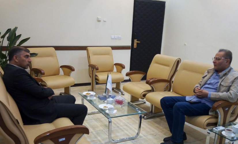 دیدار فرماندار شهرستان گرمی با رئیس دانشگاه علوم پزشکی اردبیل