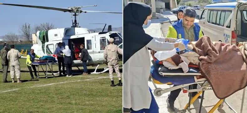 گزارش اعزام هوایی دو بیمار از گرمی به اردبیل در روز شنبه ۱۹ مهرماه ۱۴۰۴