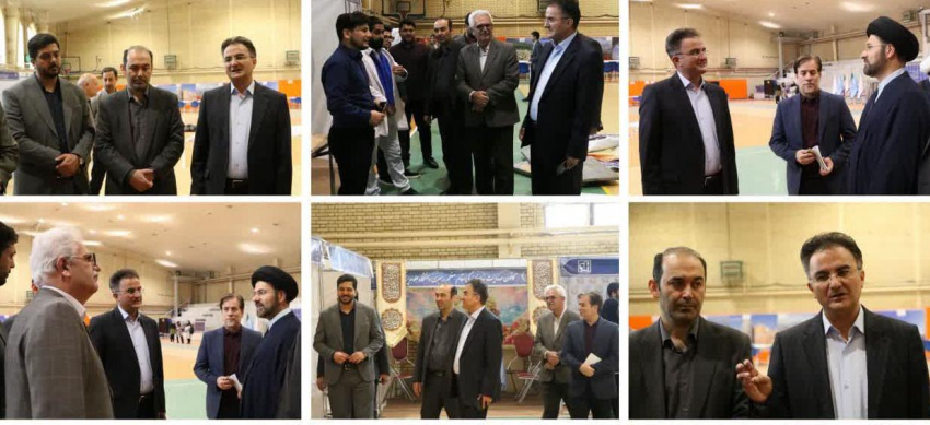 بازدید معاون فرهنگی و دانشجویی دانشگاه علوم پزشکی اردبیل از فرآیند ثبتنام دانشجویان نوورود