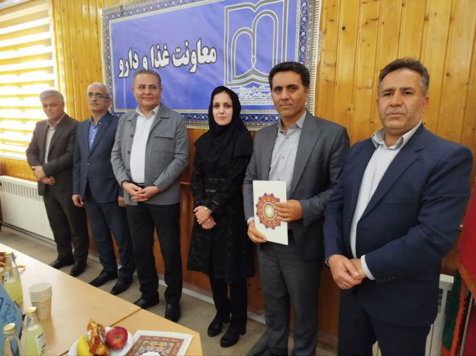 مراسم گرامیداشت روز غذا در معاونت غذاودارو دانشگاه علوم پزشکی اردبیل
