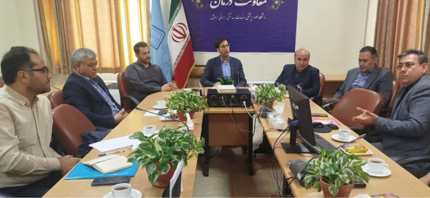 جلسه بررسی طرح های قابل سرمایه گذاری معاونت های مختلف دانشگاه