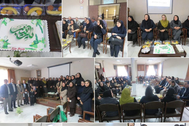 تجلیل از پرستاران شاغل در واحدهای تابعه مرکز بهداشت شهرستان اردبیل بمناسبت روز پرستار