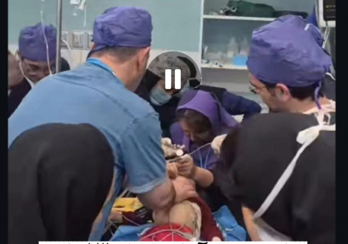 نجات معجزه‌آسای نوزاد ۱۳ ماهه در بیمارستان فاطمی اردبیل