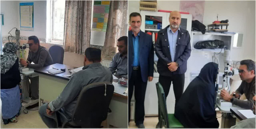 ویزیت رایگان ۱۹۶ نفر در مرکز خدمات جامع سلامت زرج آباد توسط تیم تخصصی چشم پزشکی به مدیریت دکتر یوسفی از شهرستان خلخال