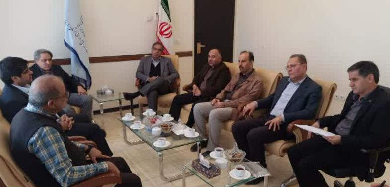 دیدار مدیر کل امور پشتیبانی و رفاهی وزارت بهداشت با رئیس دانشگاه علوم‌پزشکی اردبیل